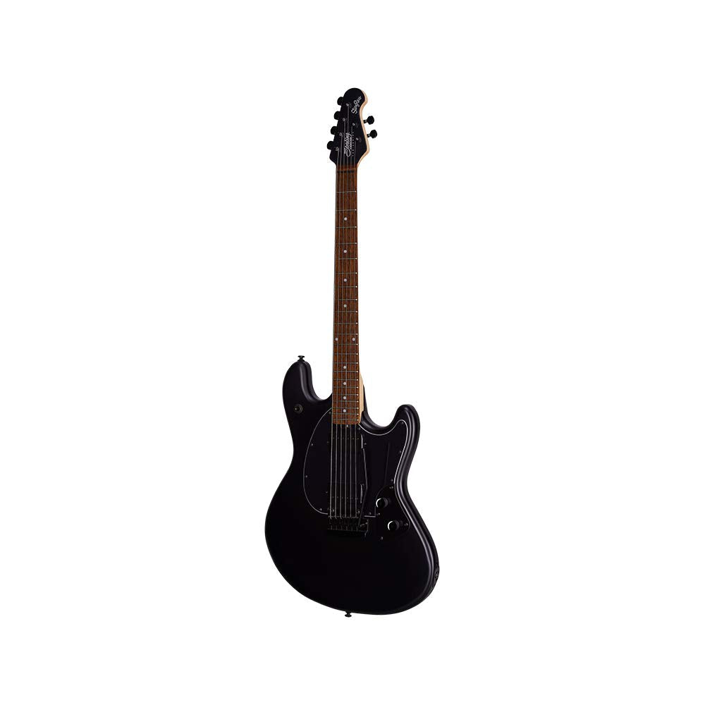 Sterling By MusicMan 6 String Solid-Body Electric Guitar, Right, Stealth Black (SR30-SBK-R1)